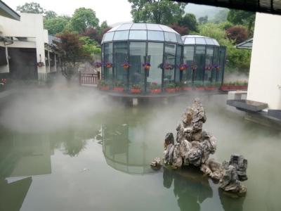 人造噴霧設備-酒店戶外景觀造霧